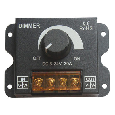 led软硬灯条灯带调光器亮度调节器 DIMMER 旋钮开关5V12V/24V30A