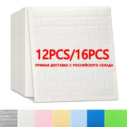 3D Wall ers Imitation Brick Bedroom Decor Waterproof Panels