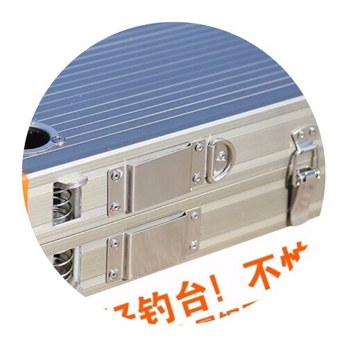 钓台2022新款超轻铝合金垂钓钓鱼台加厚可折叠不锈钢粗腿深水钓台
