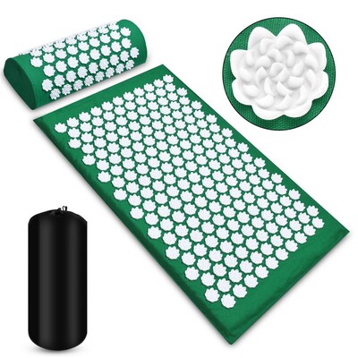Massager Cushion  Shakti Mat Massage Yoga Mat Acupressure Re