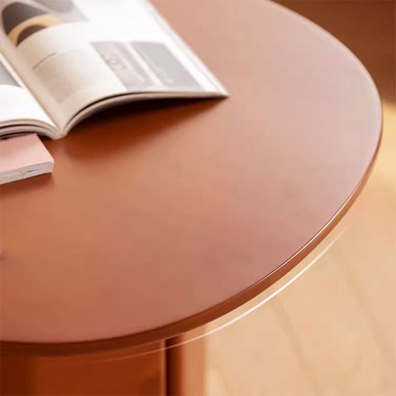 中古风实木茶几小户型家用北欧复古侘寂小桌子原木简约客厅矮茶桌