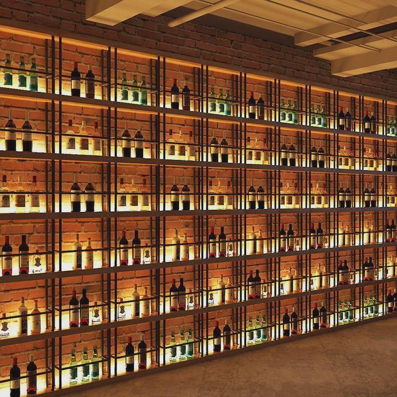 红酒架铁艺发光酒架酒柜酒吧餐厅柱子靠墙置物架隔断展示架啤酒架,畜牧/养殖物资,特种养殖设备,淘宝优惠券,粉丝福利购,淘宝优惠卷