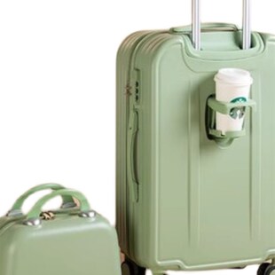 子母行李箱女2023新款登机拉杆箱静音万向轮24学生大容量旅行箱男