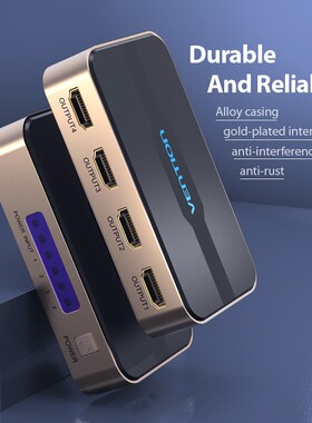 Vention HDMI Switcher 1x2 1x4 HDMI Splitter 4K HDMI 1 Input