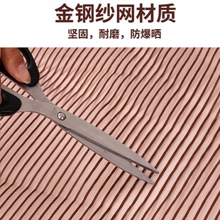 ft防蚊门帘全磁条金钢网魔术贴免打孔家用夏O天农村外门入户门纱