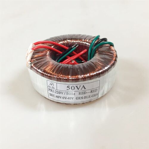 50W环形变压器 纯铜足功率电源牛 220GV转双40V 铁心单相 电压定