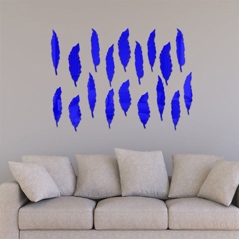 镜面亚克力羽毛墙贴客厅卧室宿舍墙壁遮丑美化装饰贴纸笔画儿童房,家居饰品,软装墙贴,淘宝优惠券,粉丝福利购,淘宝优惠卷