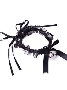 小众高货Personalized Adjustable Bell Japanese Bow Clavicle C