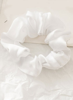 速发Women Silk Scrunchie Elastic Handmade Multicolor Hair Ba