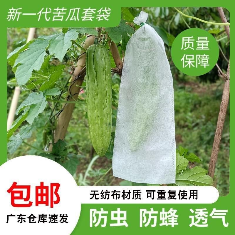 丝瓜套袋无纺布无纺布防虫袋套袋 瓜果丝瓜节瓜苦瓜防果蝇防鸟袋