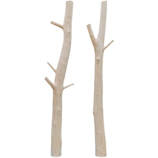 粗原木去皮造型树干装饰玄关酒店卧室服装店摆件隔断屏风背景墙