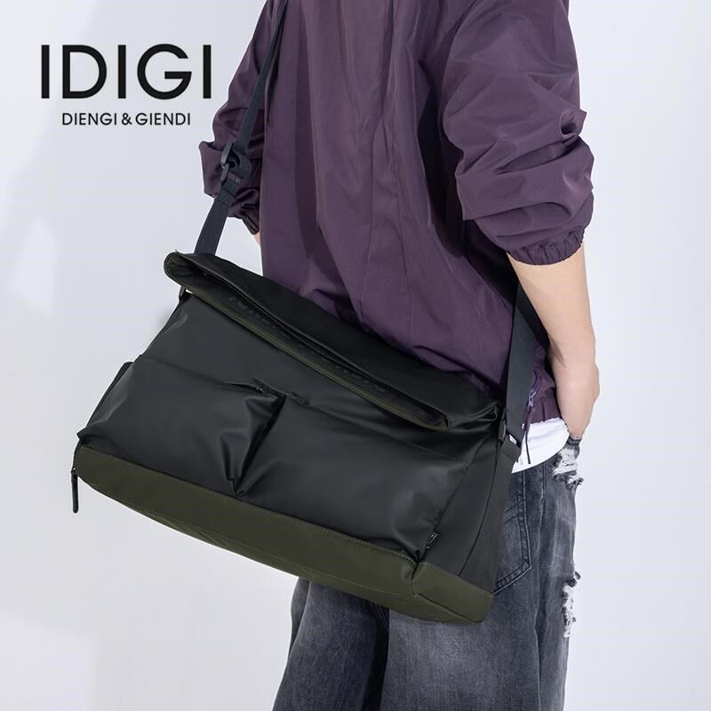 IDIG高级感男女运动健身包干湿分离大容量单肩斜挎包旅行包手提包