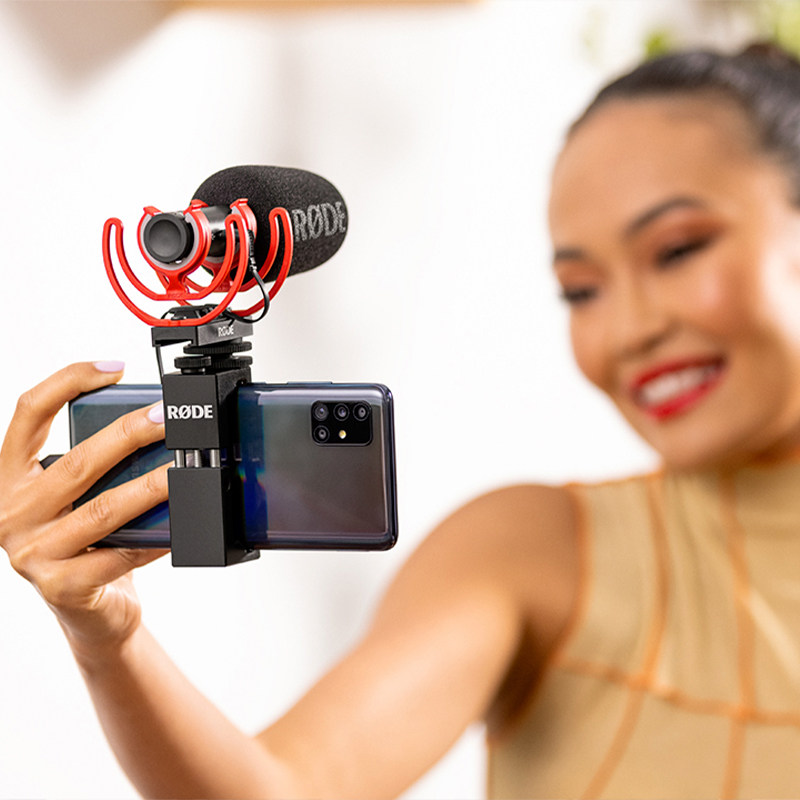 rode罗德videomic go iai麦克风单反相机手机录音指向性收音麦话