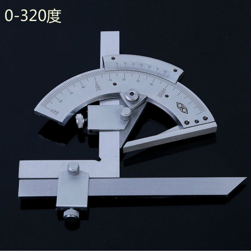 上量申d工申菱万能角度尺游标尺量角器角度仪测量工具申菱万