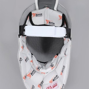 击剑佩剑面罩 CFA900N佩剑护面可拆卸 成人W儿童佩剑头盔
