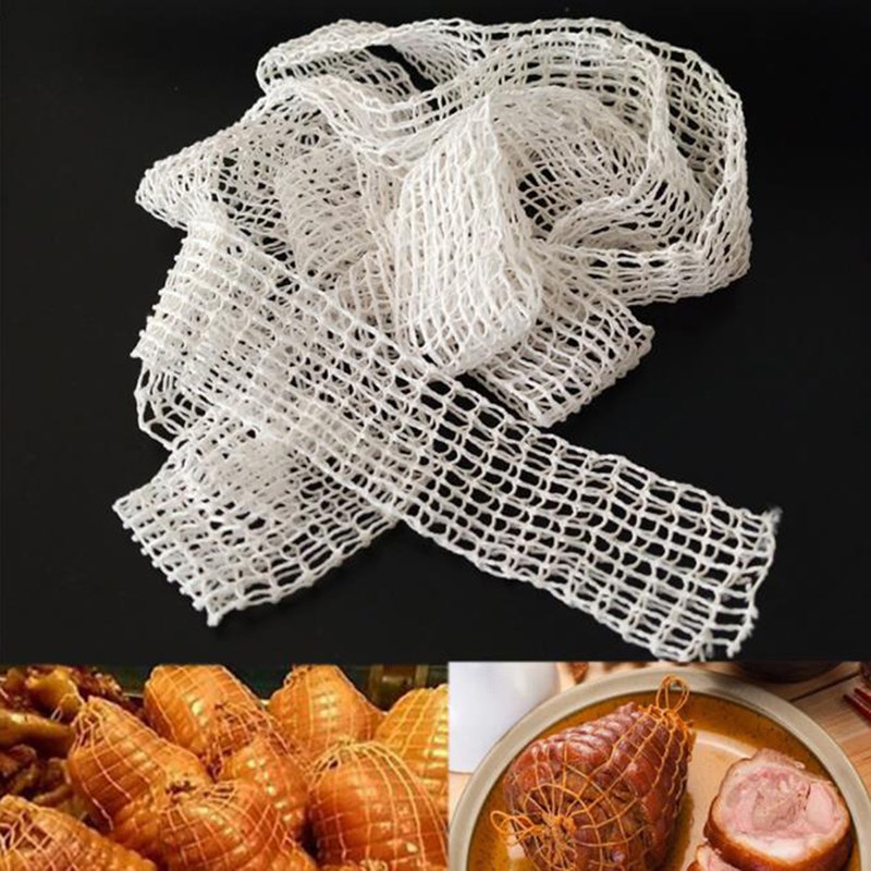 1 Roll Meat Cooking Storage Cotton Meat Net Ham Sausage Net