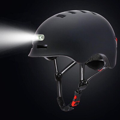 Helmet-Lighting Skateboard Safety-Head-Protector Riding-Roll