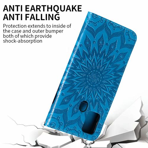 Embossing Flip Leather Case  Samsung A10 A20E A30 A40 A50S A