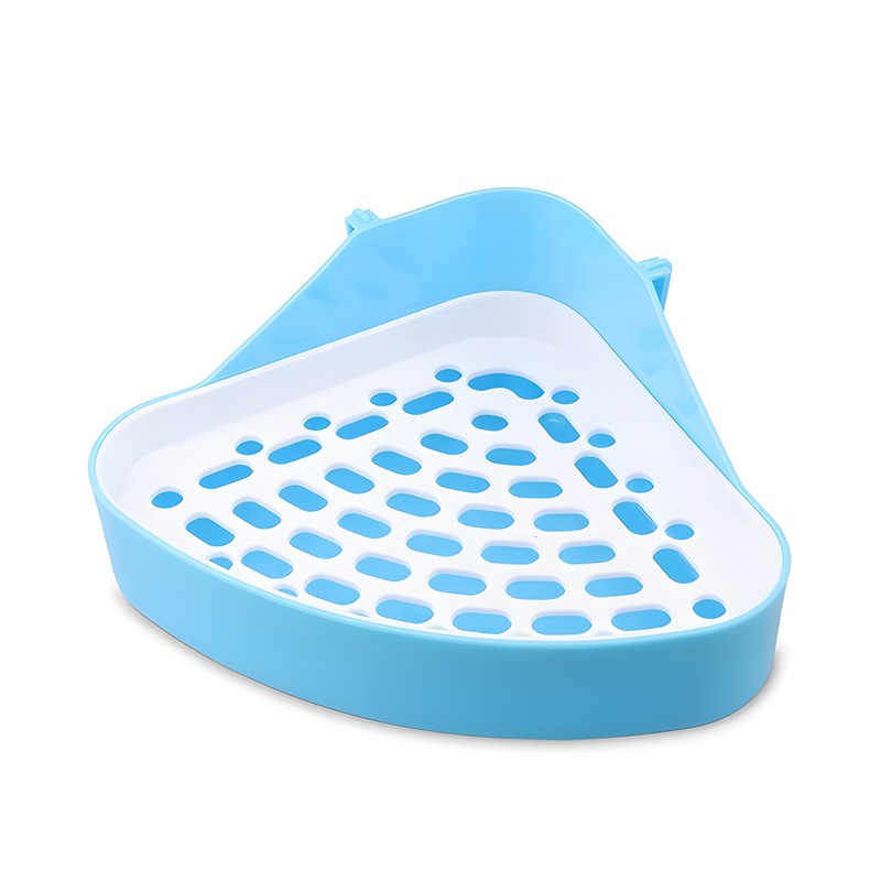 仓鼠厕所盆三角形金丝熊大号便盆防飞溅兔子厕所花枝鼠专用防喷溅