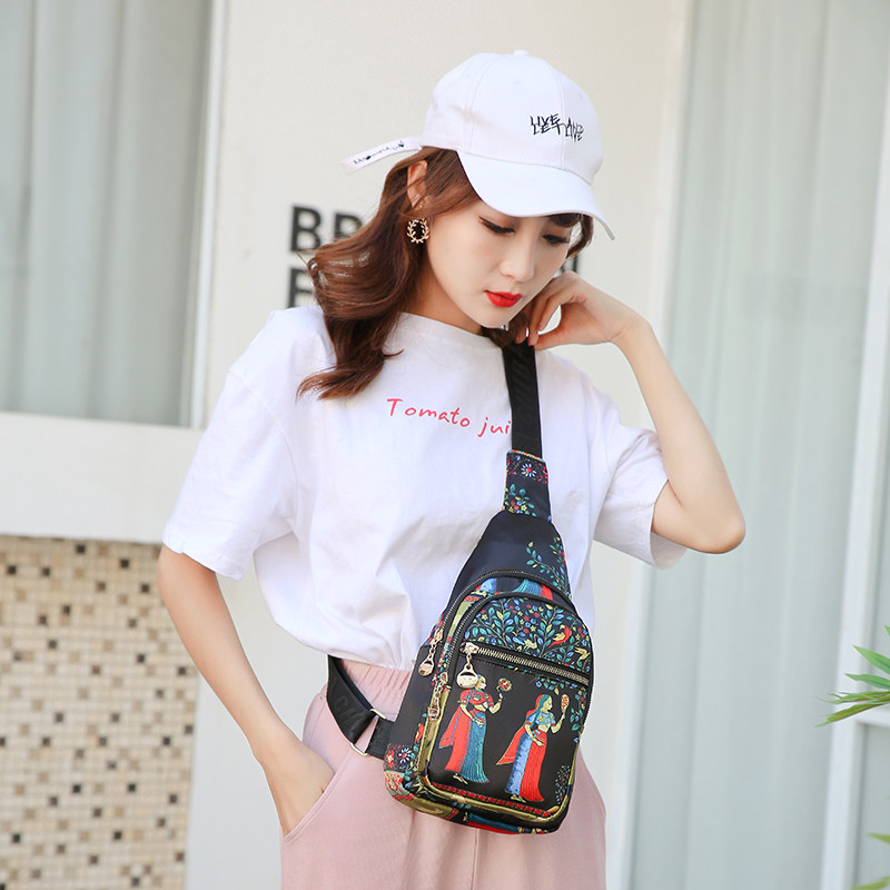 胸包女2020新款布艺女包百搭户外运动单肩包女士胸前包尼龙斜挎包,箱包皮具/热销女包/男包,通用款女包,淘宝优惠券,粉丝福利购,淘宝优惠卷