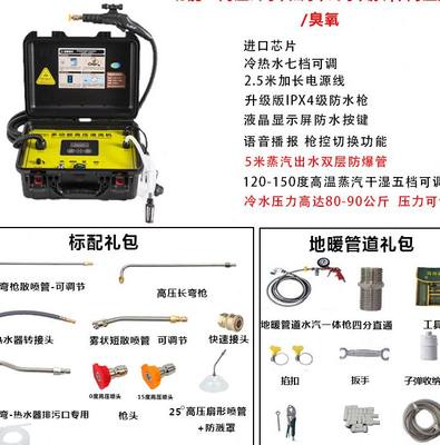 厂销洁净汇高温高压公斤t清洗机蒸汽家电地暖清洁机商用家用工具