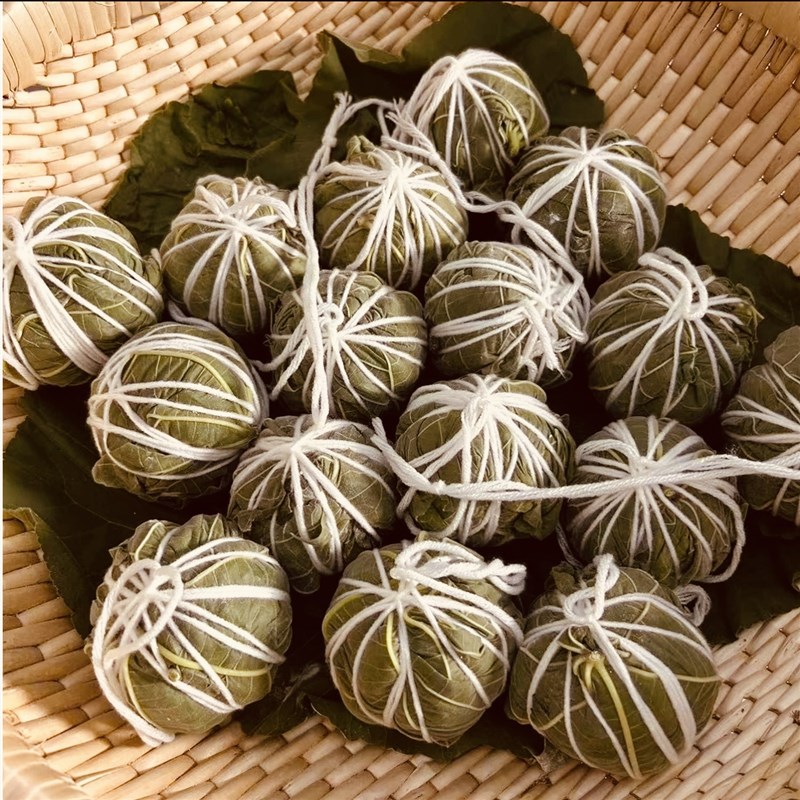 面瓜曲球蛋天然酵母引子传统纯手工制作发面馒头制作老面酵子引子