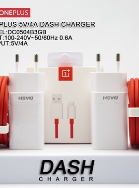 Original ONEPLUS 6T Dash Charger,5V/4A 1M Quick Charge Cabl