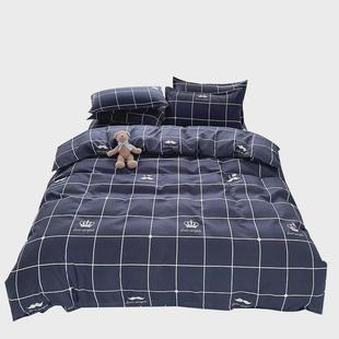 学生宿舍六件套三件套磨毛被褥单人套装1.2m床上用品被子枕头床垫
