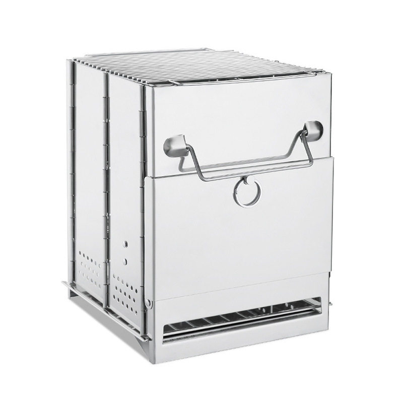 户外露营便携烧烤架方形柴火炉烤肉炉子折叠野营野餐装备用品餐具,户外/登山/野营/旅行用品,野餐炉具/焚火架,淘宝优惠券,粉丝福利购,淘宝优惠卷