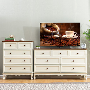 卧室电视柜高柜实木现代简约房间柜子主卧小户型经济型高款电视桌