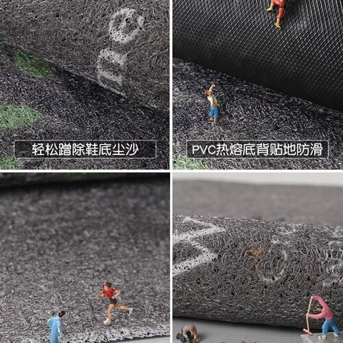 入户门地垫进门门口除尘脚垫2023新款可裁剪门垫耐脏进户丝圈地毯