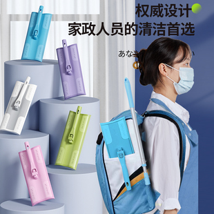 好慷拖把家政保洁工具伸缩杆擦地拖布家用地板拖地一拖净清洁神器