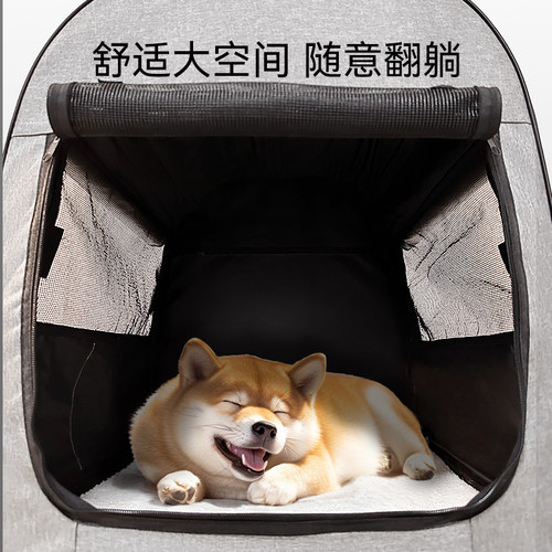 速发宠物车载狗窝中型大型犬金毛安全座椅坐车神器汽车前排后排车