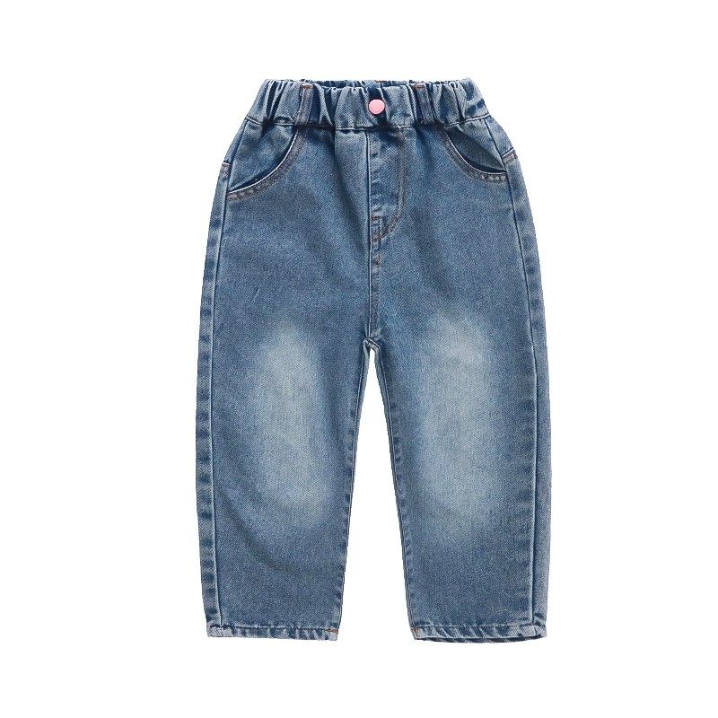 儿童牛仔裤春秋款2024新款女童休闲萝卜裤宝宝秋装洋气老爹长裤子,童装/婴儿装/亲子装,儿童牛仔裤,淘宝优惠券,粉丝福利购,淘宝优惠卷