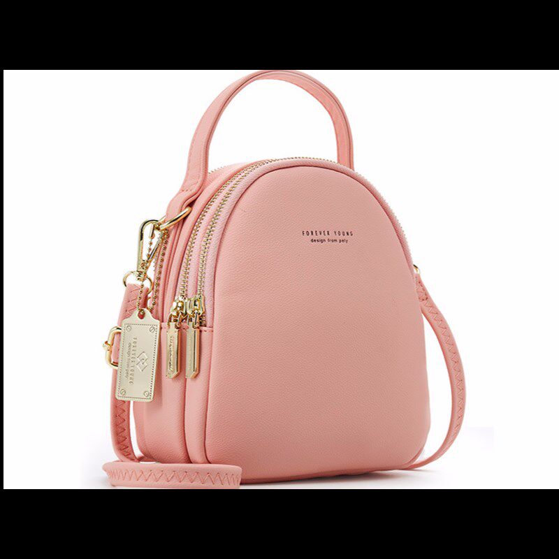 三层小包包女新款2021小背包斜挎包韩版百搭潮小众设计感迷你小包
