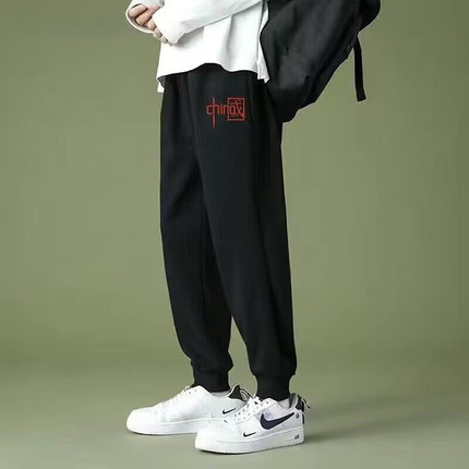 男裤加长版高个子190大长腿潮款110瘦高115青少年休闲运动裤120cm