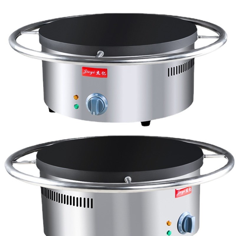 旋转班戟炉商用煎饼机班戟炉可丽饼手抓饼山东煎饼机