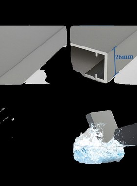 铝合金垭口套一体成型阳台双包门套单包厨房窗套卫生间入户门套线