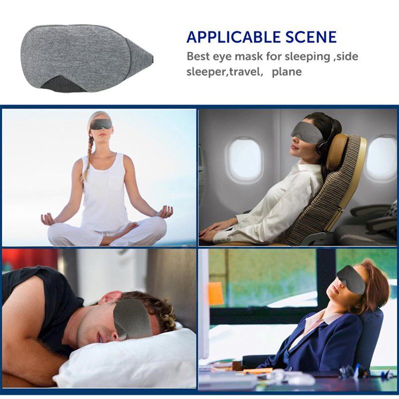 Sleep Mask Fast Sleeping Eye Mask Eyeshade Cover Shade Patch