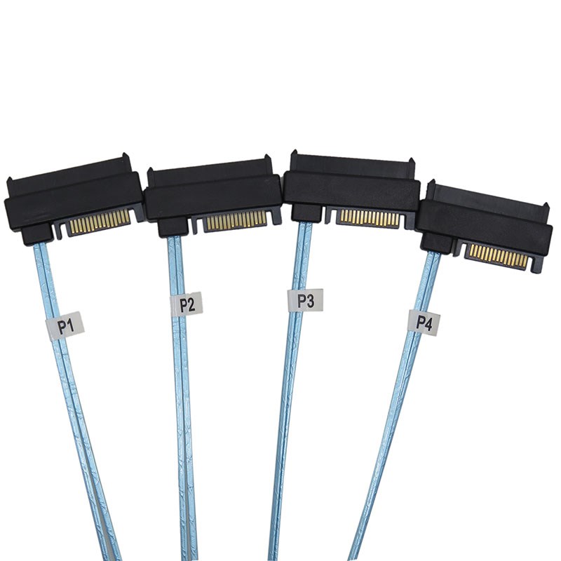 sas sata cable Internal Mini SAS 36pin SFF-8087 to (4) 29pin