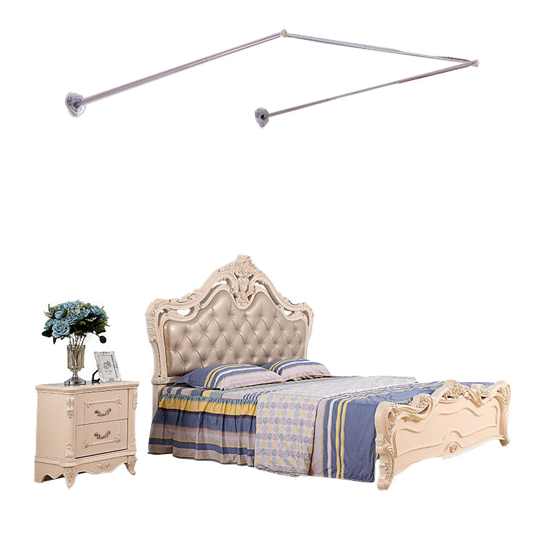 蚊帐支架不锈钢伸缩安装墙方形(无帐纱)加厚料,床上用品,蚊帐,淘宝优惠券,粉丝福利购,淘宝优惠卷