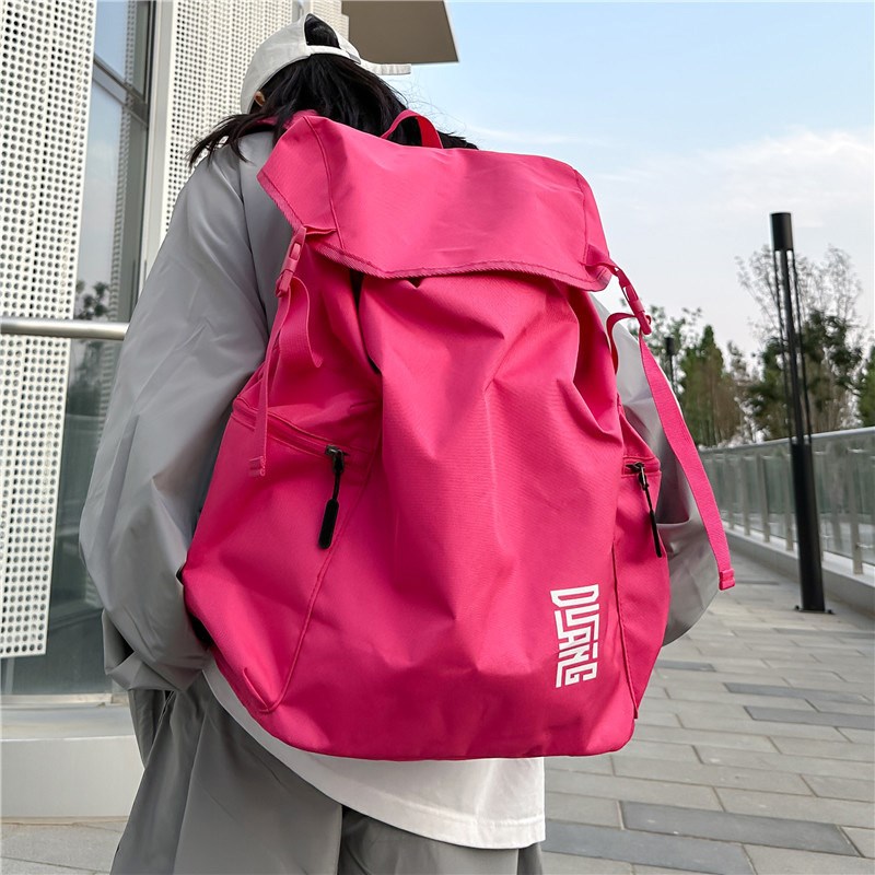 旅行双肩包女旅游轻便登山包2024新款时尚书包大容量户外防水背包
