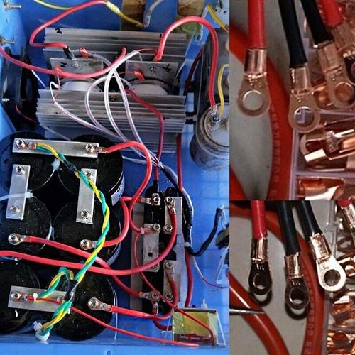 260/240/60CPS Assortment Car Auto Copper Ring Terminal Wire