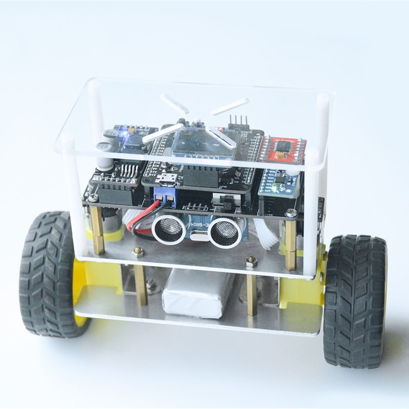 STM32自平衡小车 两轮双轮单片机自平衡车迹避障蓝牙遥控 DIY套件