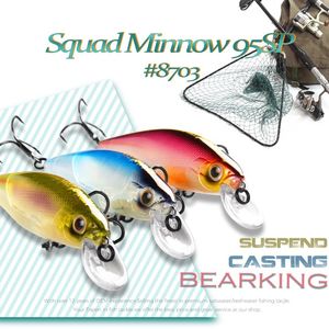 推荐BEARKING Squad Minnow 3pcs per set 95mm 14.8g 65mm 6g Tu