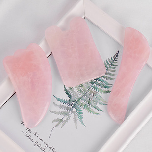 Rose WMassage Tools 厂家newSlimed Natural Guasha Face Quartz