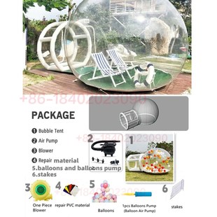 for inflatable 极速Free tent air dome party shipping hire