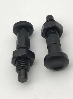 细牙螺纹型旋钮柱塞PXAS10 12 16 PXKS复位型分度销 弹簧分度销