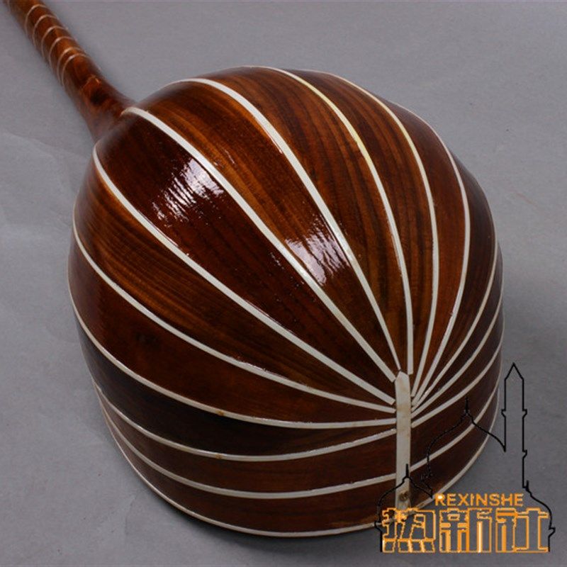 新疆乐器维吾尔族手工制作民族乐器都塔尔演奏标准琴本土弦乐器