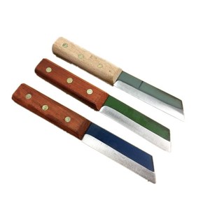 锋利耐用花卉苗木接木刀专用手工制作W18老锋钢芽接刀嫁接刀